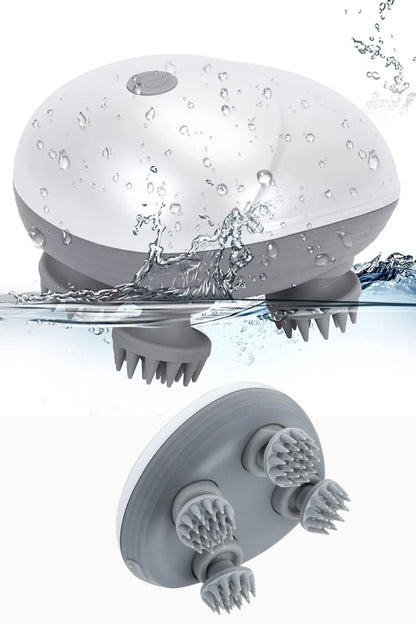 Electric scalp massager