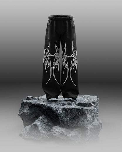 Unisex Wid Leg Womens/ Men's Lower Graphic printed Mutation
Baggy Track Pant